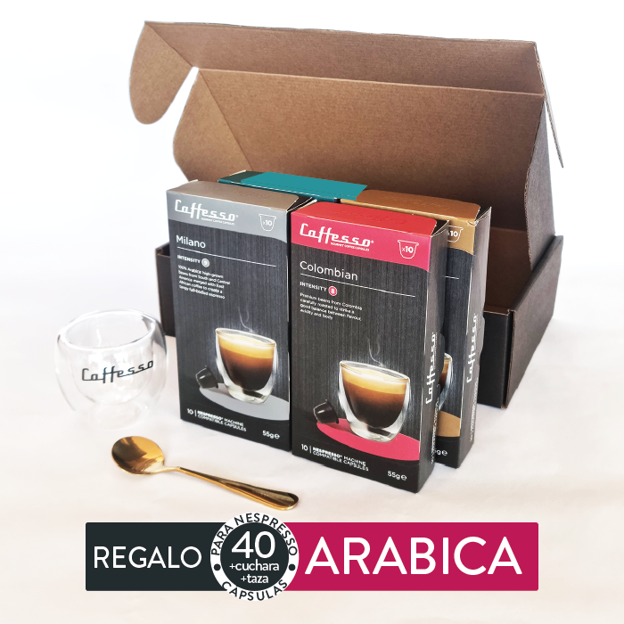 Pack Regalo café Arabica + Accesorios