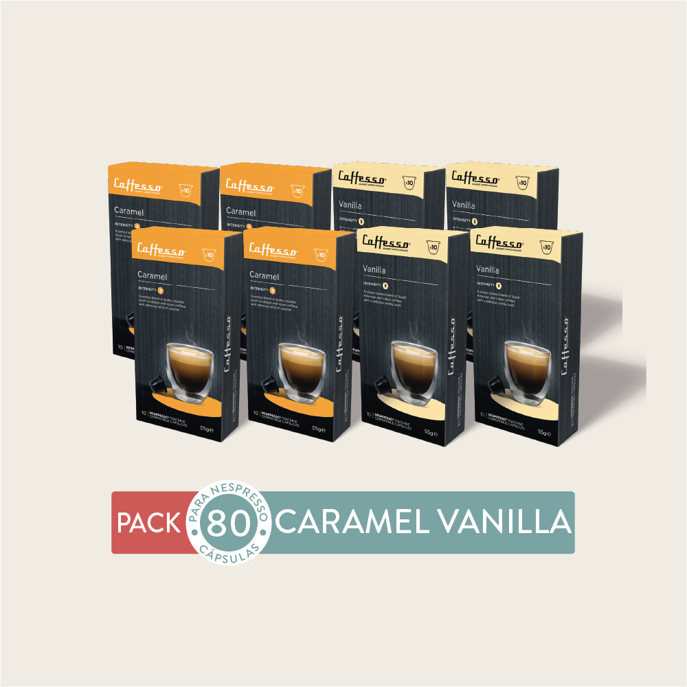 80 Cápsulas Vanilla Caramel