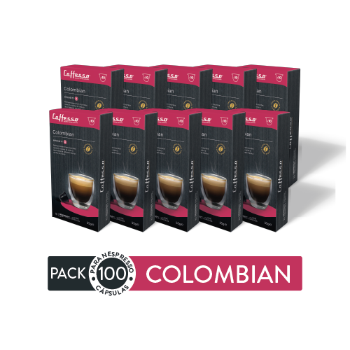100 Cápsulas De Café Colombian