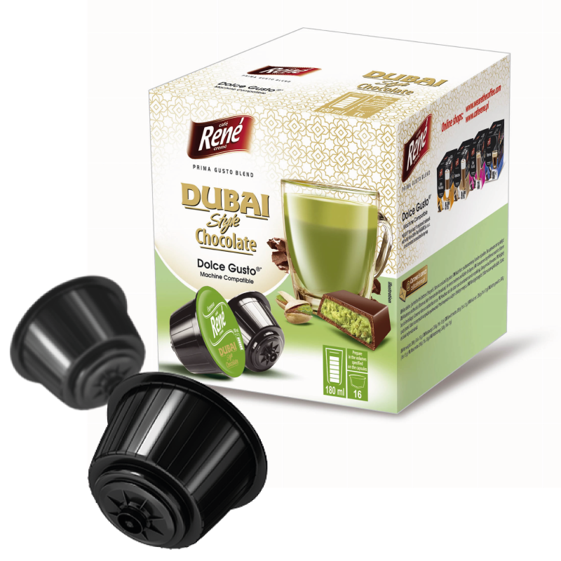 Pack 6 Dubai Chocolate - Cápsula Dolce Gusto