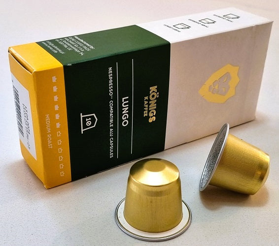 Cápsula de Aluminio café Lungo