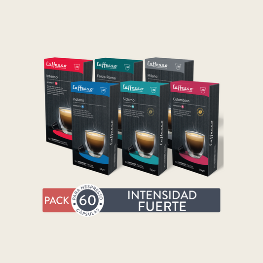 Pack 60 Cápsulas Intensidad Fuerte