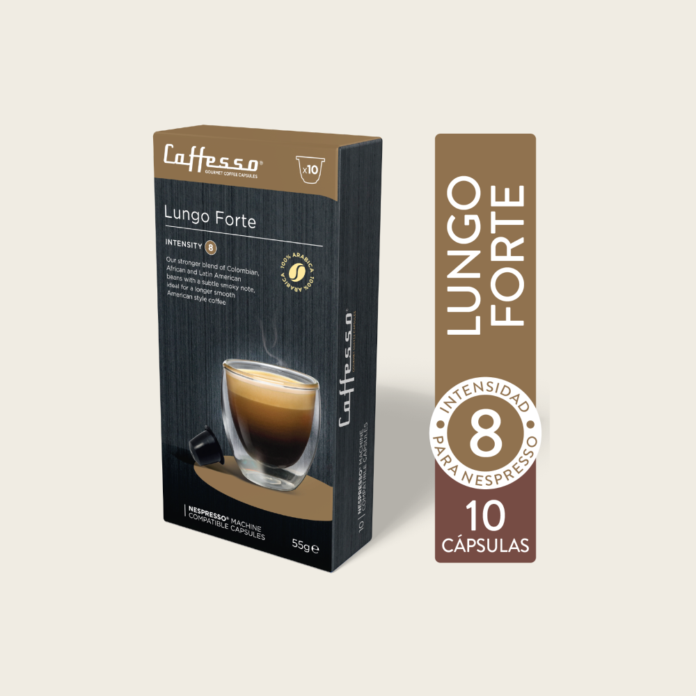 Cápsula café Lungo Forte