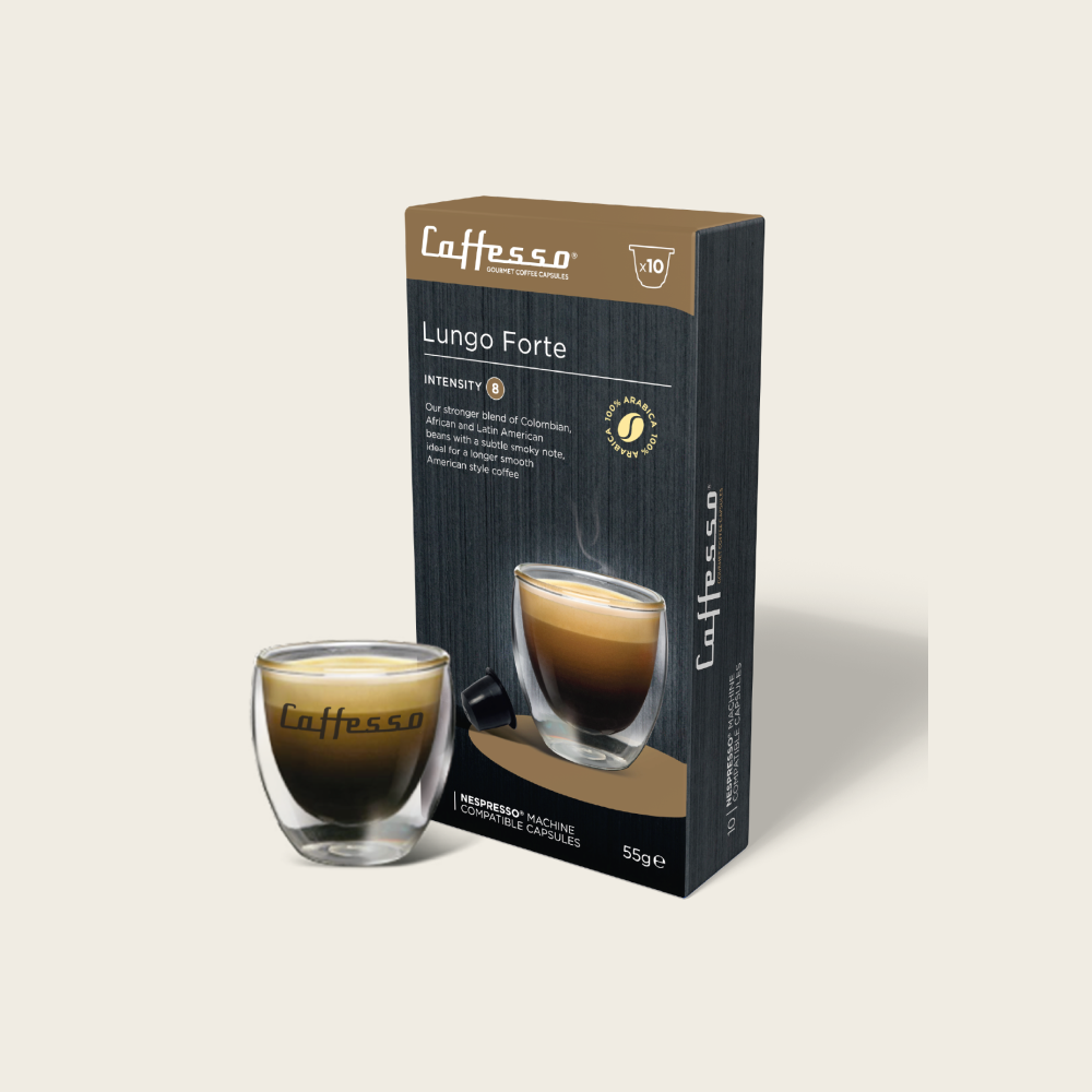 Cápsula café Lungo Forte