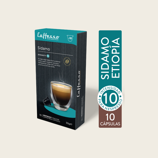 Cápsula café Sidamo Ethiopia