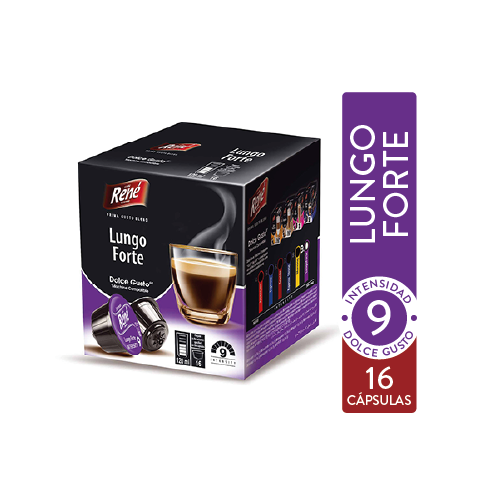 Café René Lungo Forte - 16 Capsules pour Dolce Gusto à 3,19 €