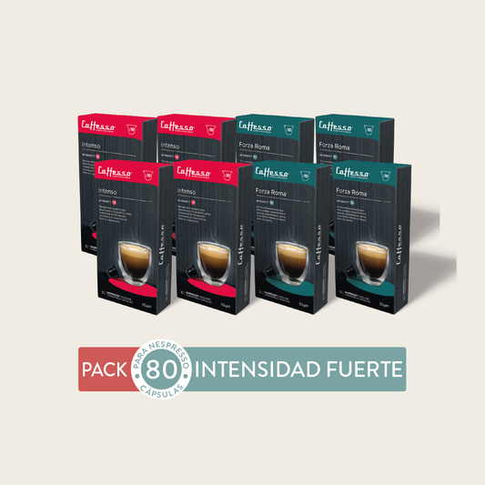 80 Cápsulas Intensidad Fuerte