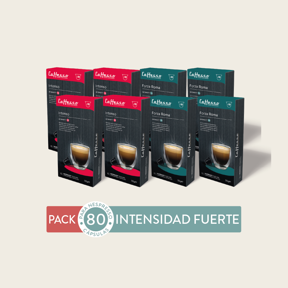 80 Cápsulas Intensidad Fuerte