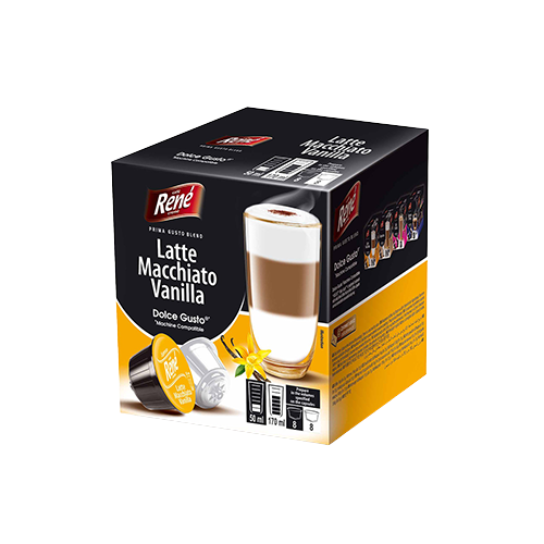 Pack 3 Vanilla Latte Macchiato - Cápsula Dolce Gusto compatible