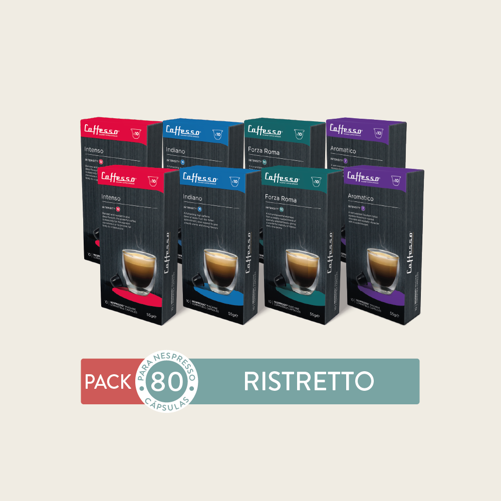 80 Cápsulas Ristretto