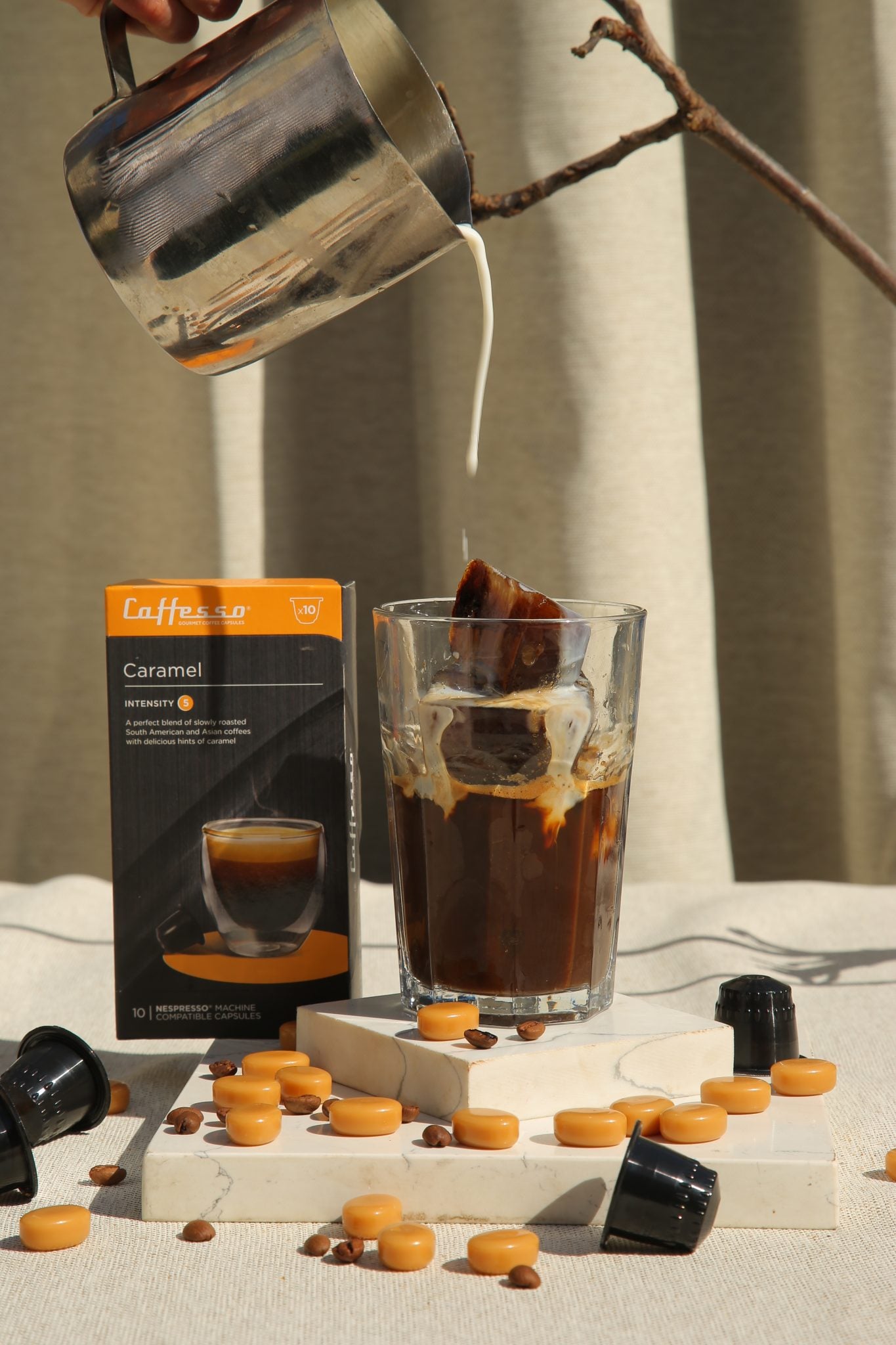 Cápsula de café Caramel