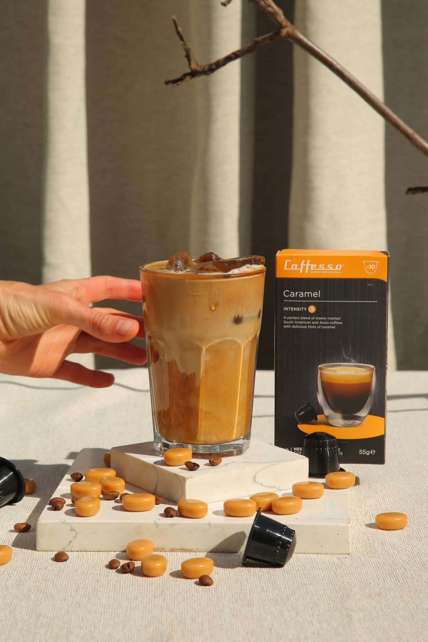 Cápsula de café Caramel