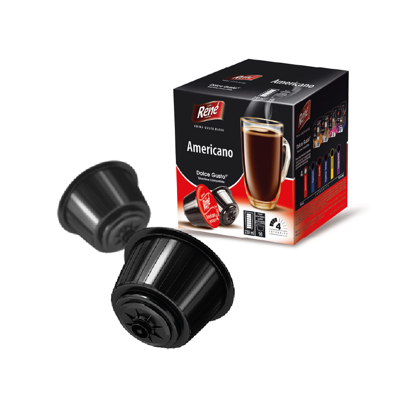6 cajas René Dolce Gusto Americano (96 cáps.)