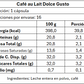 Café Au Lait - Cápsula Dolce Gusto compatible 16 Cáps.