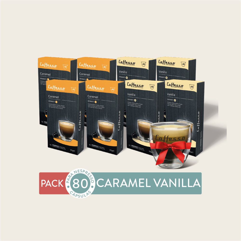 80 Cápsulas Vanilla Caramel