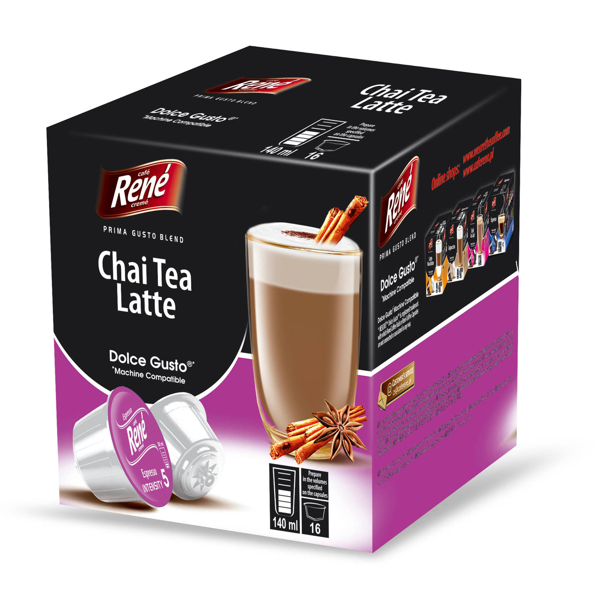 Chai Tea Latte - Cápsula Dolce Gusto compatible 16 Cáps.