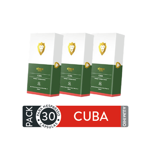 30 Cápsulas de café Cuba