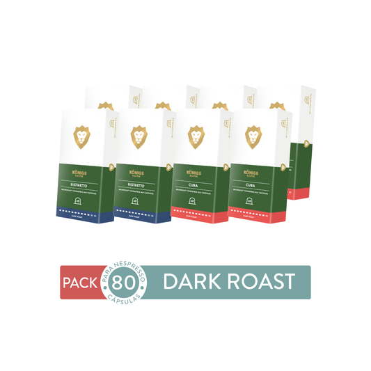 80 Cápsulas Königs Dark Roast