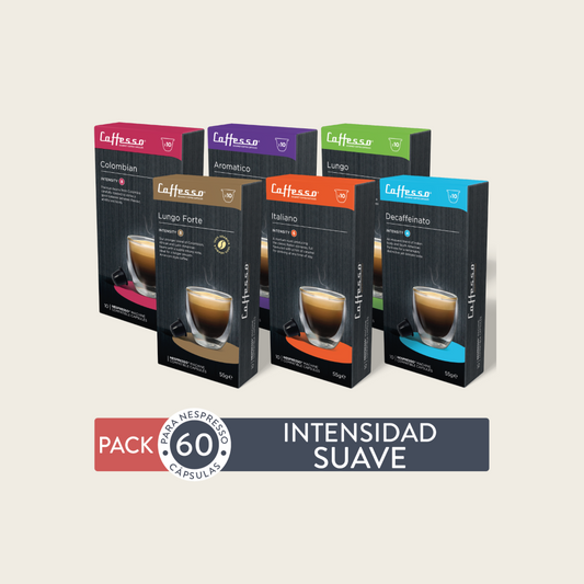 60 Cápsulas de café Intensidad Suave