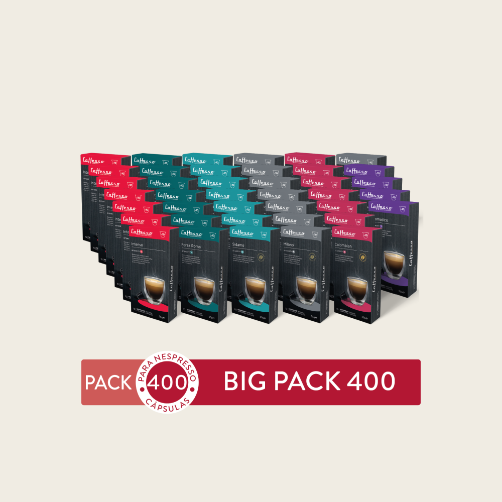 400 Cápsulas de café Big Pack
