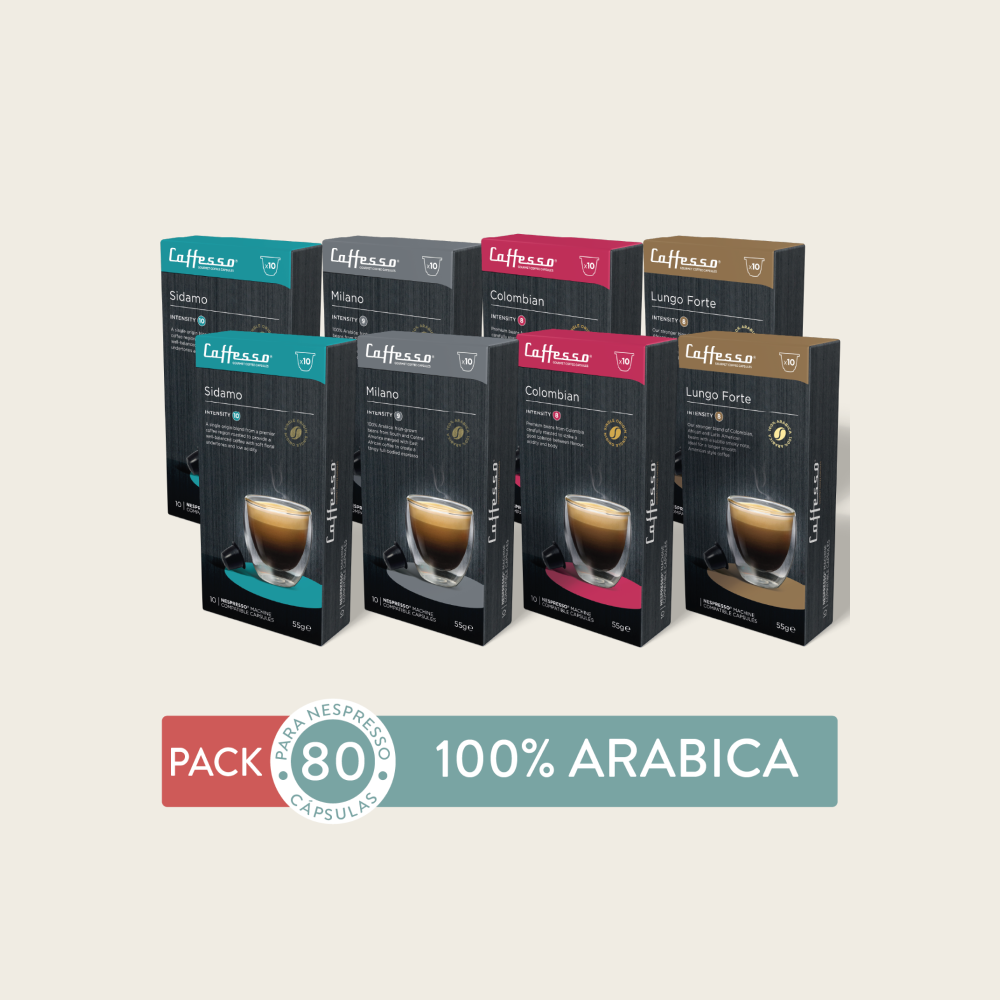 80 Cápsulas de café Café Arábica