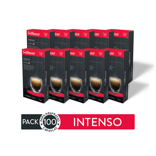 100 Cápsulas De Café Intenso