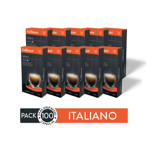 100 Cápsulas De Café Italiano