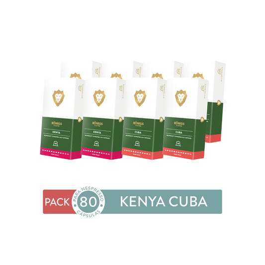 80 Cápsulas Königs Kenya Cuba