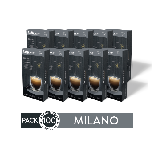 100 Cápsulas De Café Milano