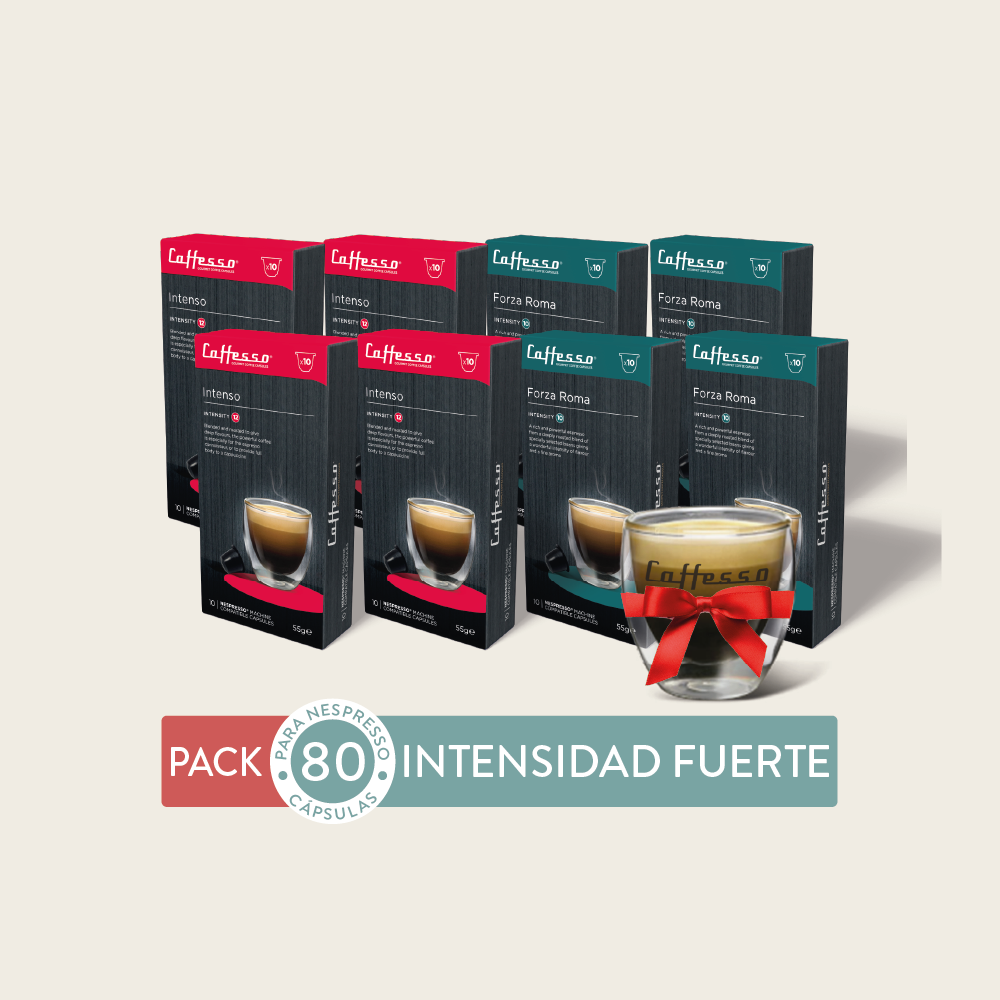 80 Cápsulas Intensidad Fuerte