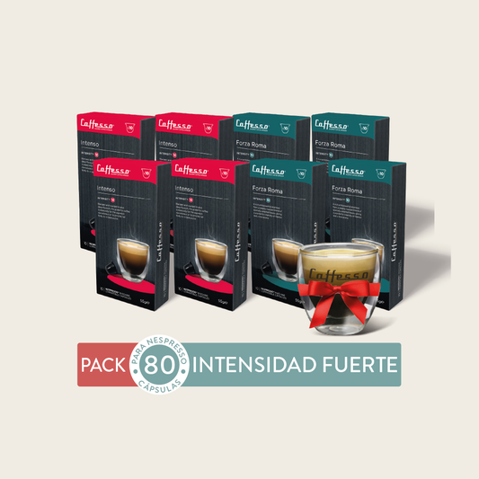 80 Cápsulas Intensidad Fuerte