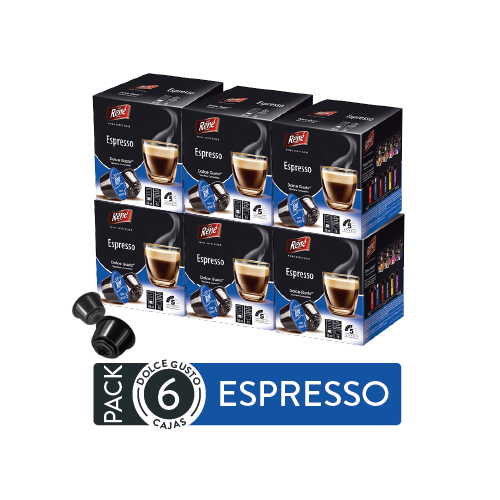 6 cajas René Dolce Gusto Espresso (96 cáps.)
