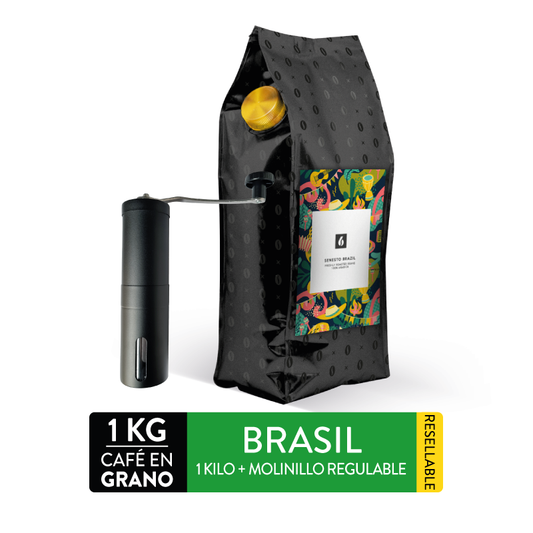 1kg Brasil + molinillo