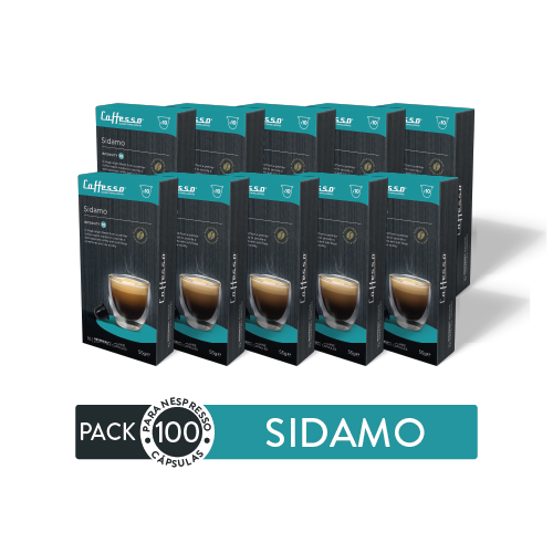 100 Cápsulas De Café Sidamo