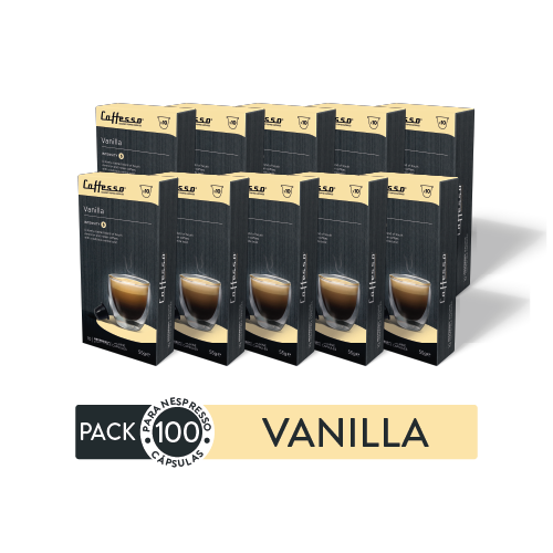 100 Cápsulas De Café Vanilla