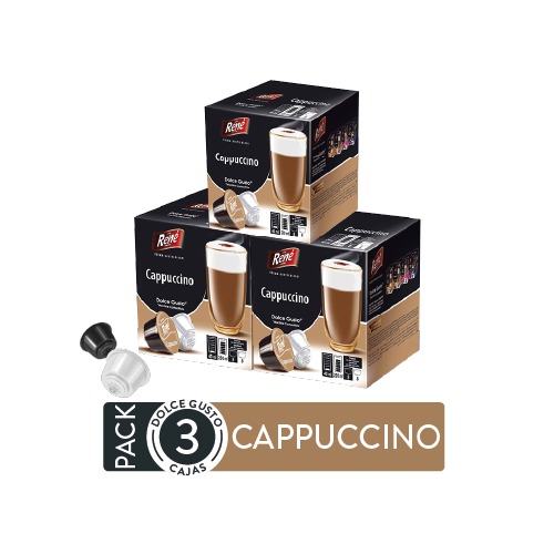 Pack 3 Cappuccino DG - Cápsula Dolce Gusto compatible